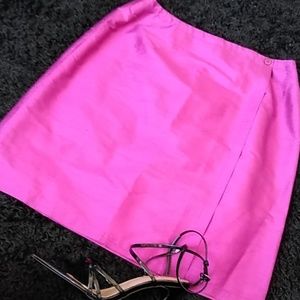 Jones New York silk sz 8 purple skirt